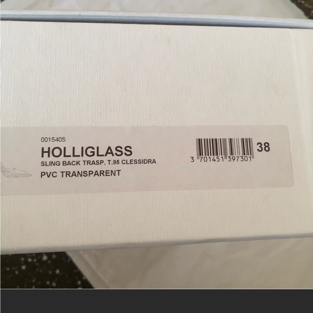 Amina muaddi Holliglass heels